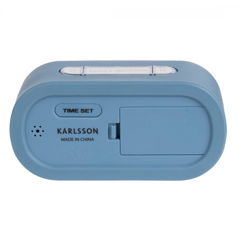 Digitaalinen herätyskello - Karlsson Gummy Sininen