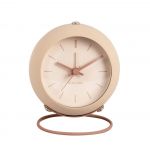 Herätyskello - Karlsson Nirvana Globe Hiekanruskea