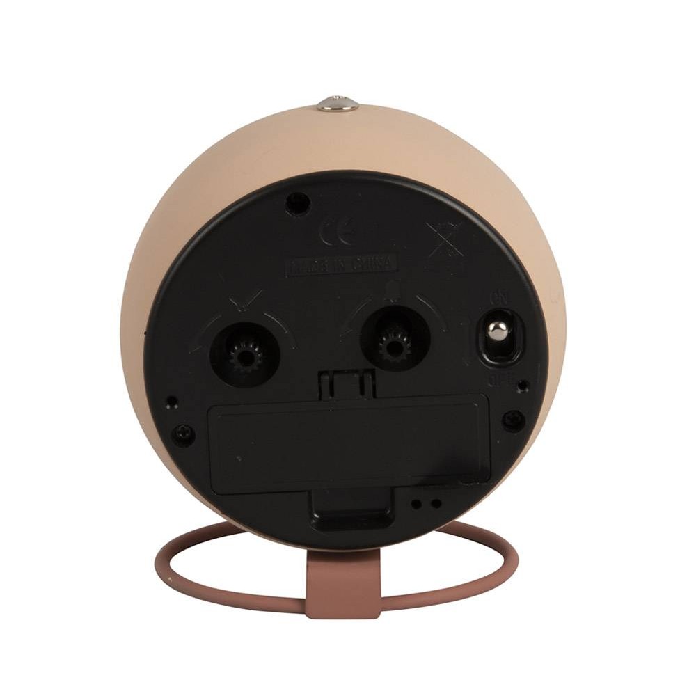 Herätyskello - Karlsson Nirvana Globe Hiekanruskea