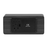 Herätyskello - Karlsson Mirror LED Kupari Tumma Puu