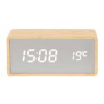 Herätyskello - Karlsson Mirror LED Kupari Vaalea Puu