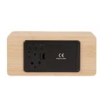 Herätyskello - Karlsson Mirror LED Kupari Vaalea Puu