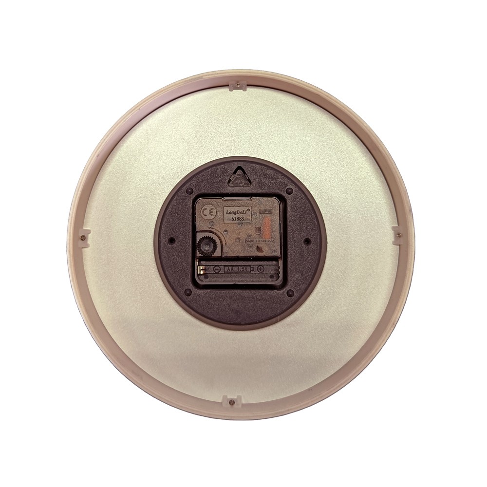 Seinäkello - Beyond Time Madera Puu Valkoinen