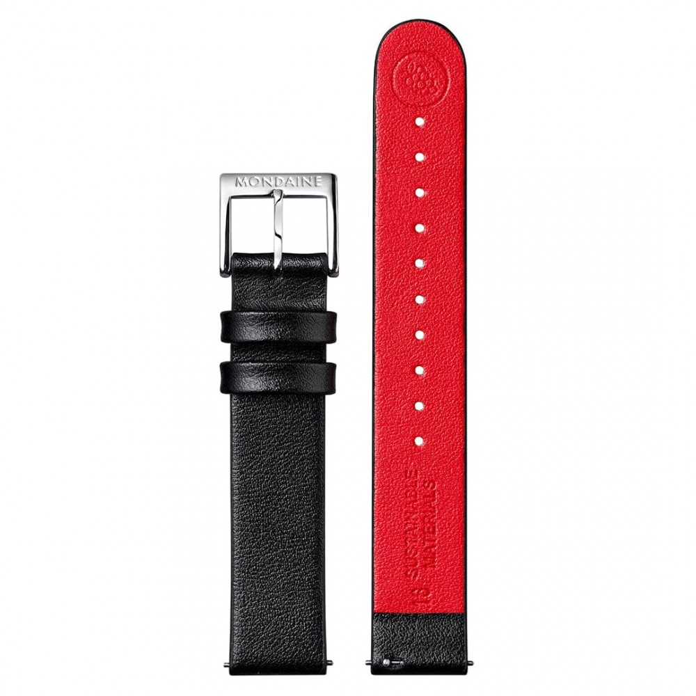 Rannekello Mondaine Classic Valkoinen/Nahka Ø30 mm A658.30323.11SBBV