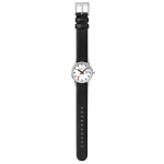 Rannekello Mondaine evo2 Big Date Valkoinen/Nahka Ø30 mm MSE.30210.LBV