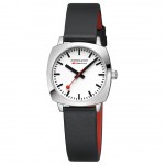 Rannekello Mondaine Cushion Valkoinen/Nahka Ø31 mm MSL.31110.LBV