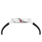 Rannekello Mondaine evo2 Big Date Valkoinen/Nahka Ø40 mm MSE.40210.LBV