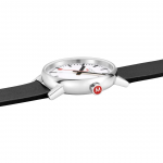 Rannekello Mondaine evo2 Valkoinen/Nahka Ø40 mm MSE.40210.LBV