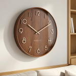 Seinäkello - Beyond Time Madera Grande Tumma Puu