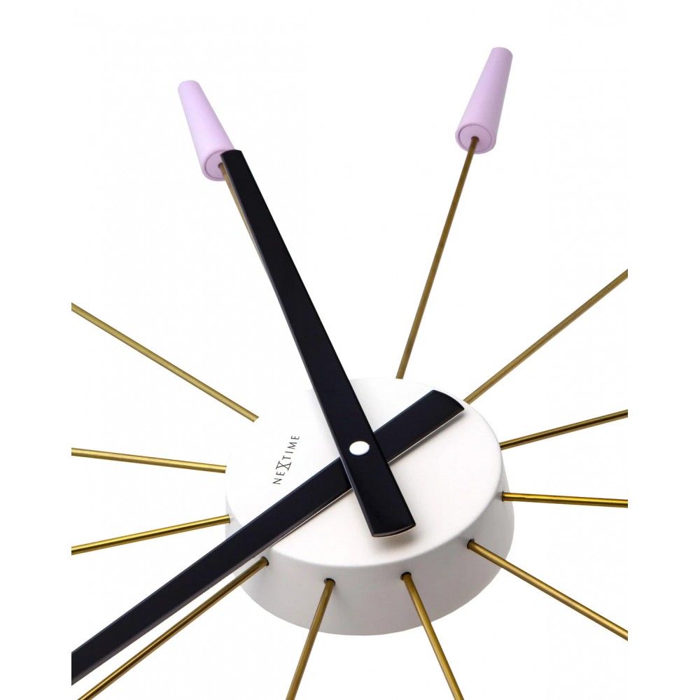 Seinäkello - NeXtime Plug Inn Laventeli