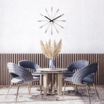 Seinäkello - NeXtime Plug Inn Laventeli