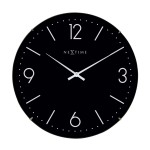 Seinäkello - NeXtime Basic Dome Musta