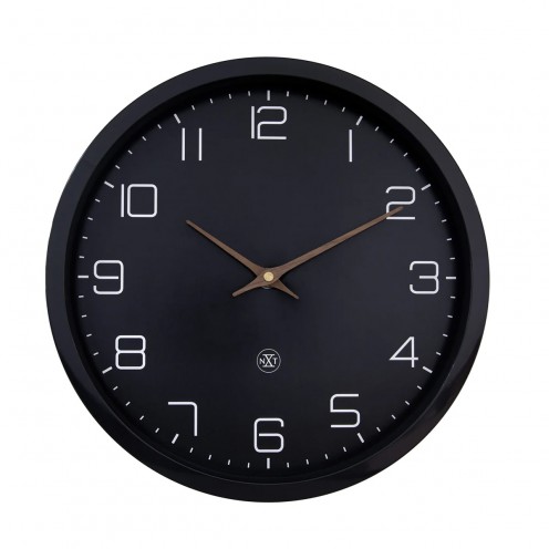 Seinäkello - NeXtime Eco Musta