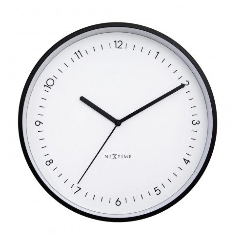 Seinäkello - NeXtime Berlin Valkoinen