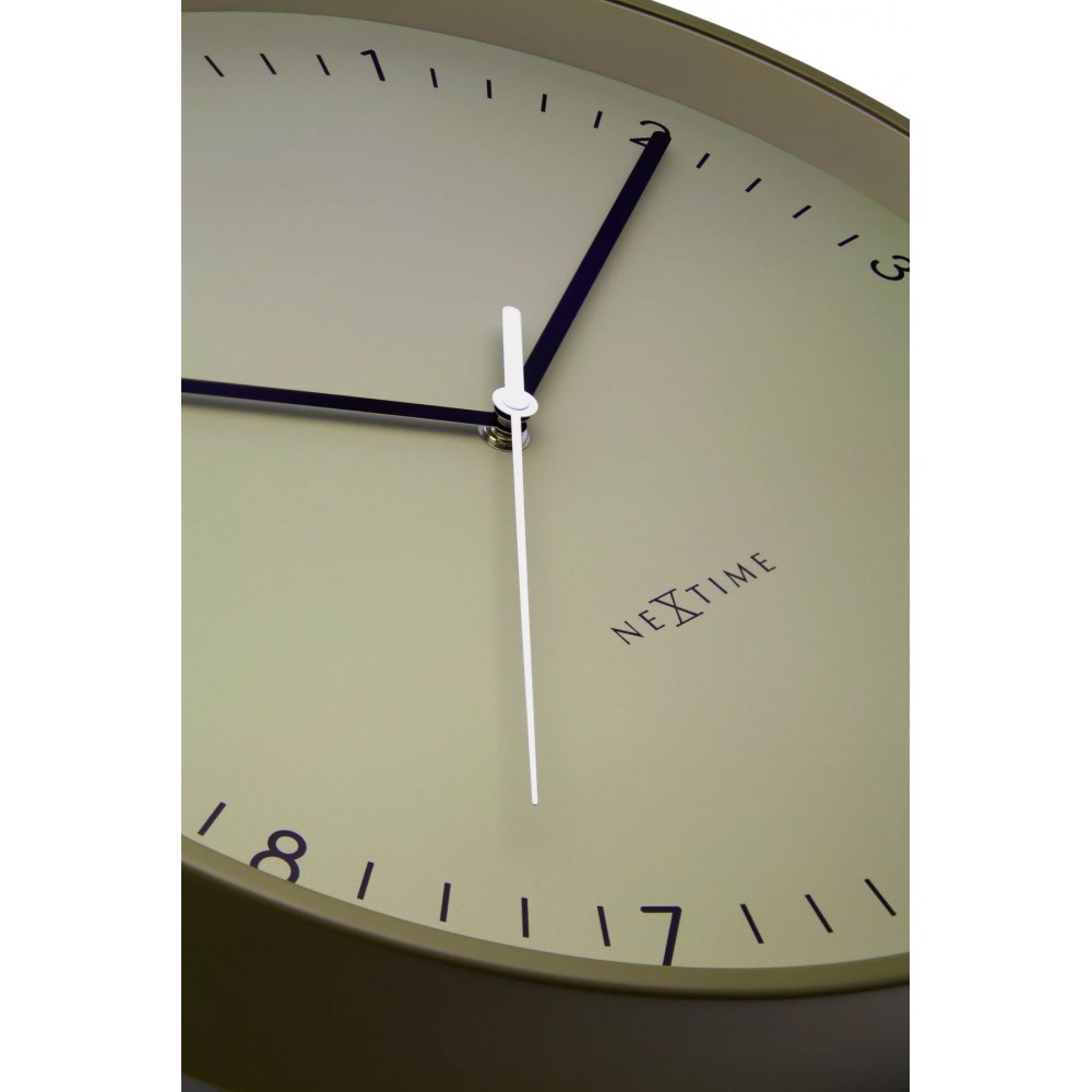 Seinäkello - NeXtime Berlin Khaki