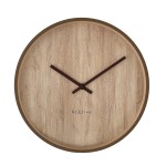 Seinäkello - NeXtime Oslo Vaaleanruskea